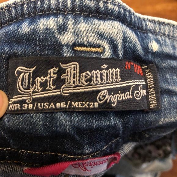 Zara TRF moto acid wash jeans - Picture 8 of 10